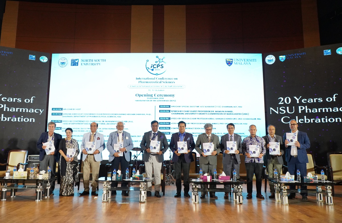 NSU Opens ICPS 2026 Marking Two Decades of Pharmaceutical Sciences